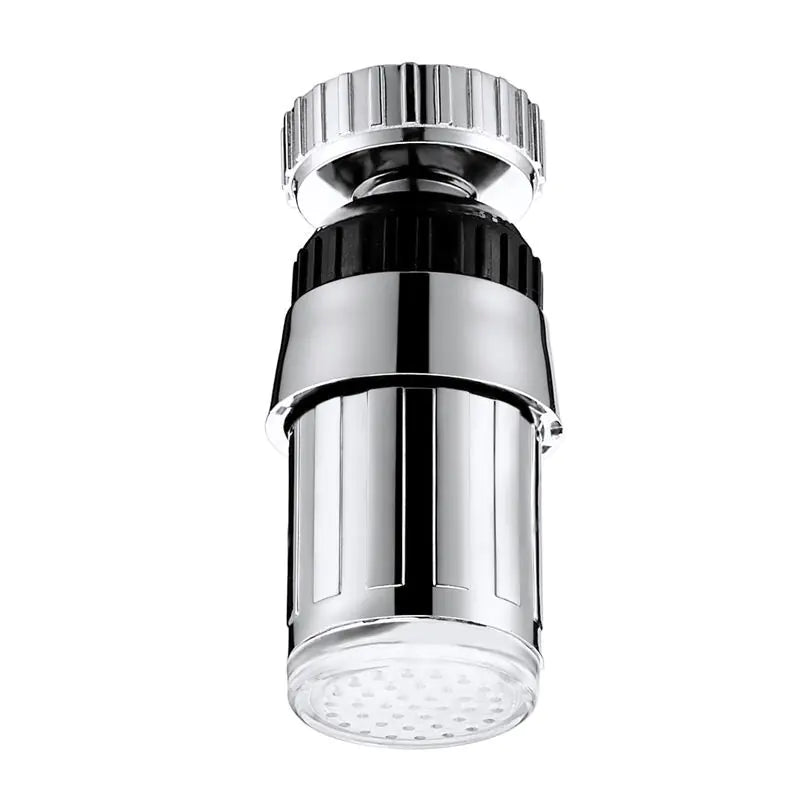 360-Degree Rotating LED Water Faucet with Temperature Control