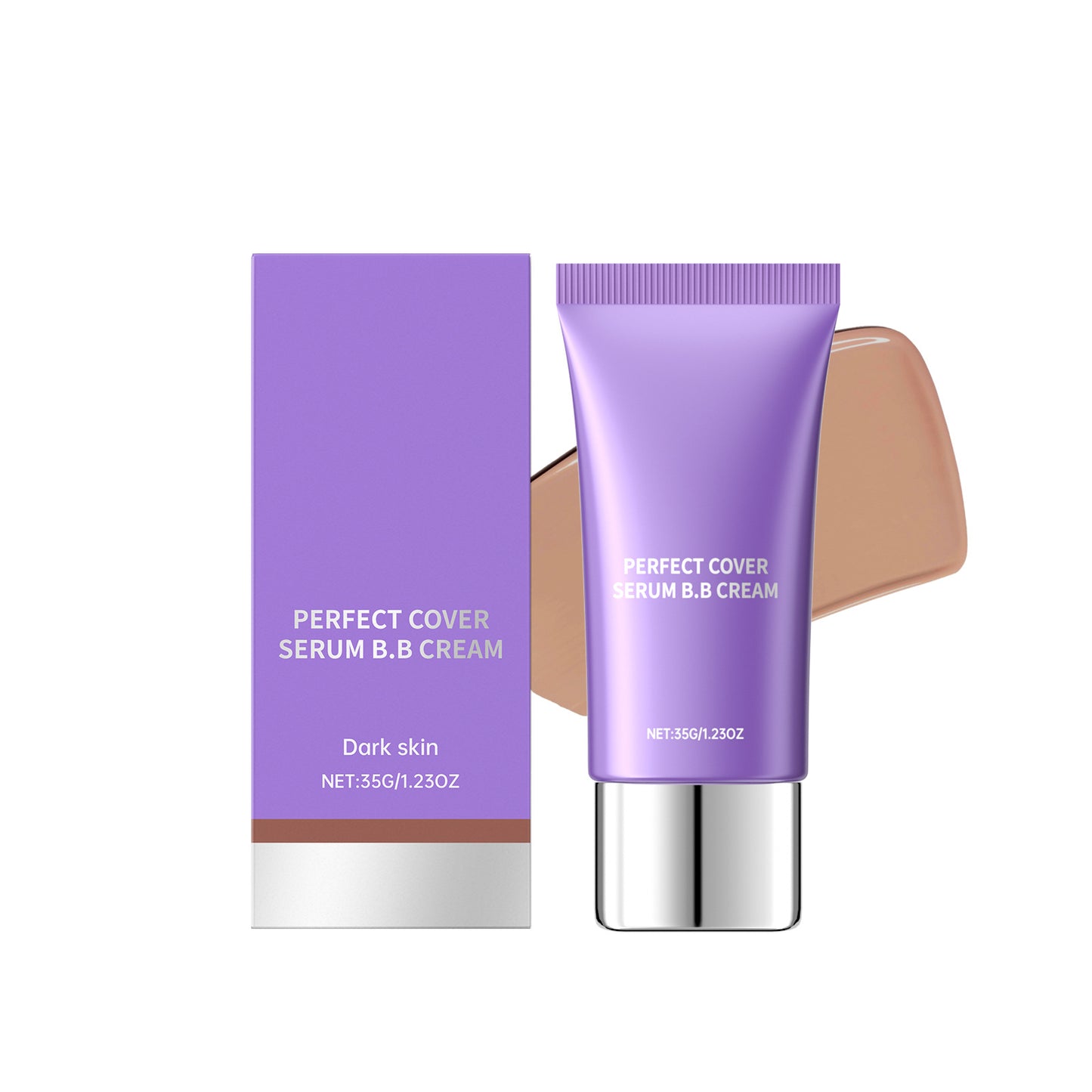 Lightweight Natural Foundation Concealer Moisturizing Makeup Fit Hydrating BB Cream