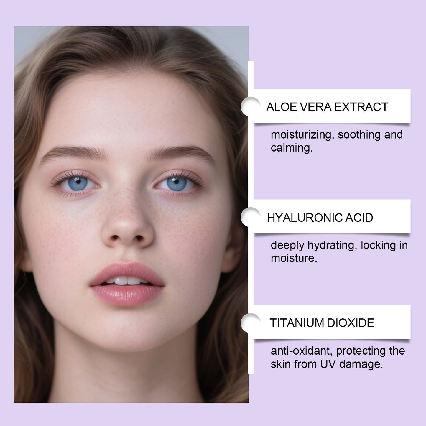 Lightweight Natural Foundation Concealer Moisturizing Makeup Fit Hydrating BB Cream