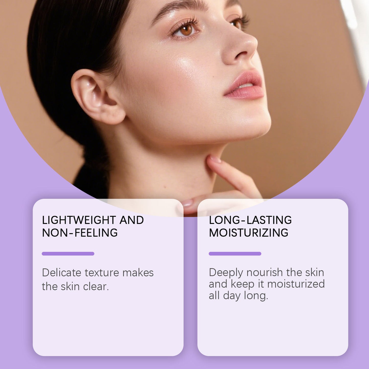 Lightweight Natural Foundation Concealer Moisturizing Makeup Fit Hydrating BB Cream